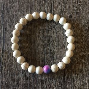 Marble Swirl Stretch Bracelet